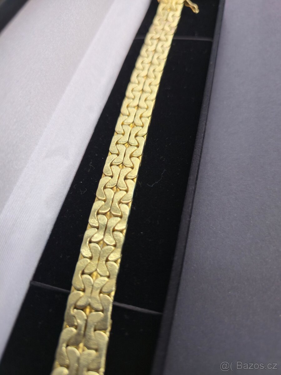 Prodám krásný náramek ze 14k zlata , 585/1000 - 3