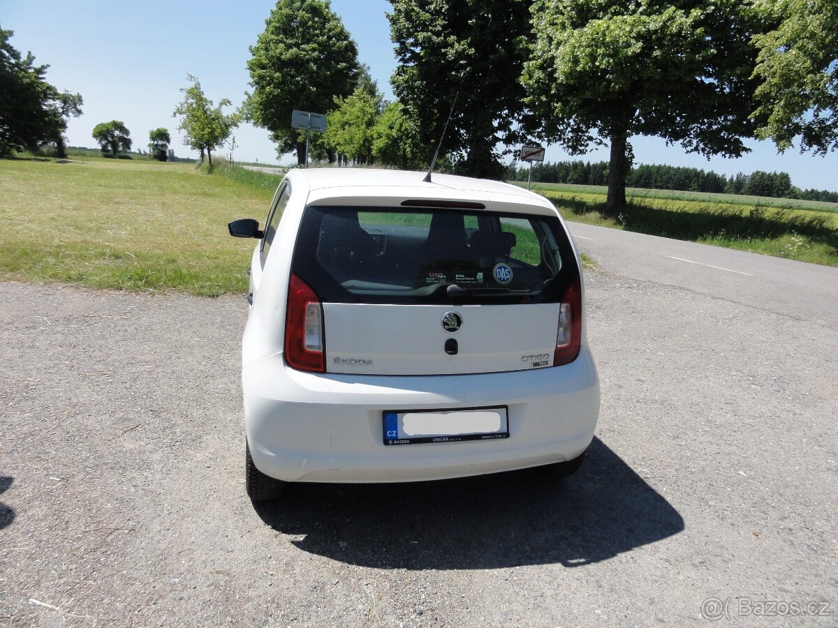 Škoda Citigo 1.0 CNG/benzín, NÁHRADNÍ AUTOMOBIL 400 Kč/den - 3