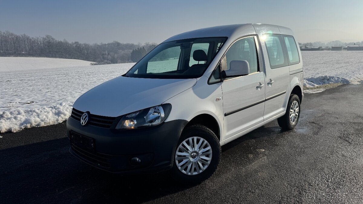 VW Caddy 2.0TDI 4motion / 4x4,5míst,webasto,2014,TOP STAV - 3