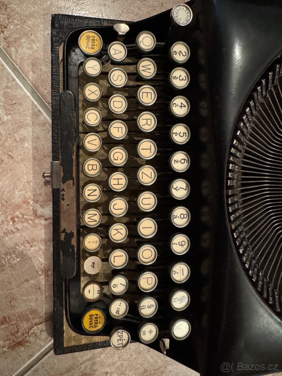 Starožitný psací stroj Torpedo - 3