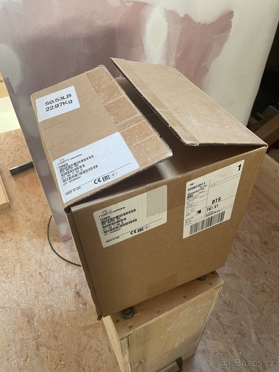 Samoregulační topný kabel Raychem T2RED - 3