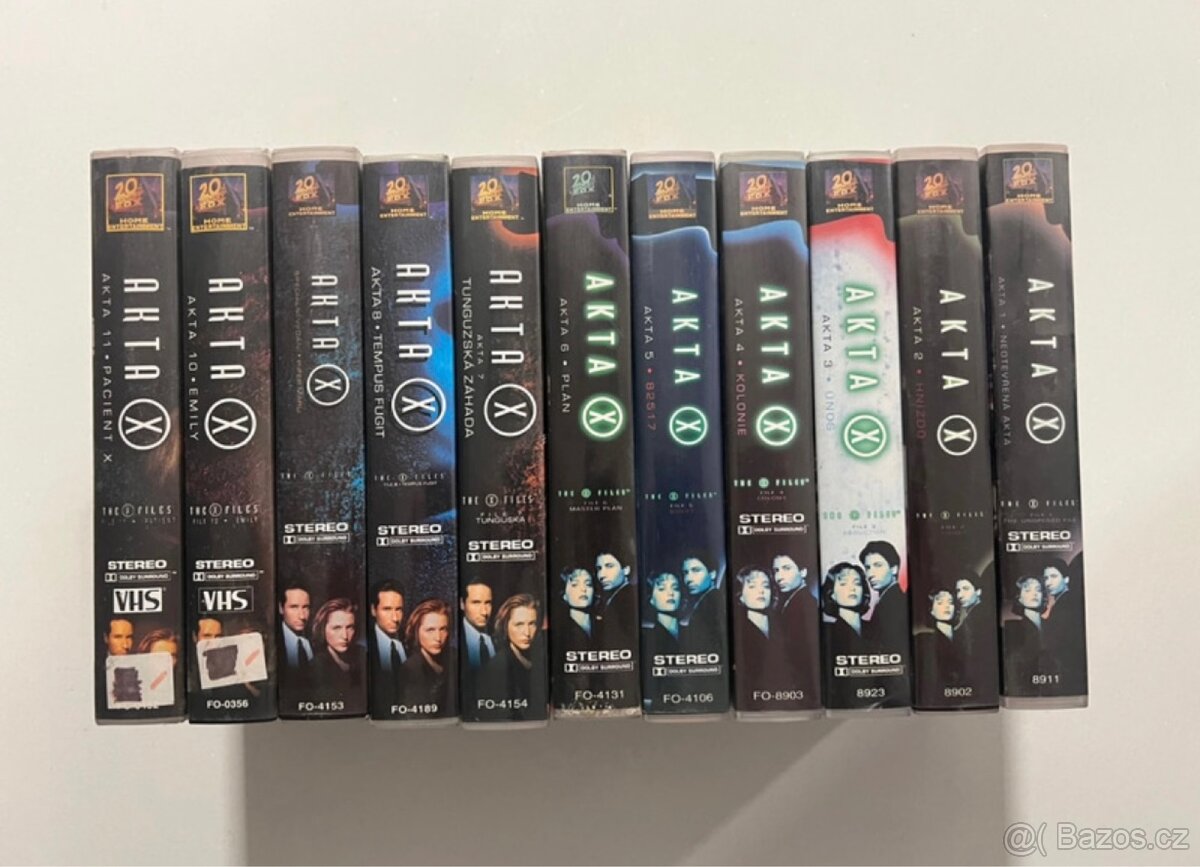 VHS Akta X kolekce - 3