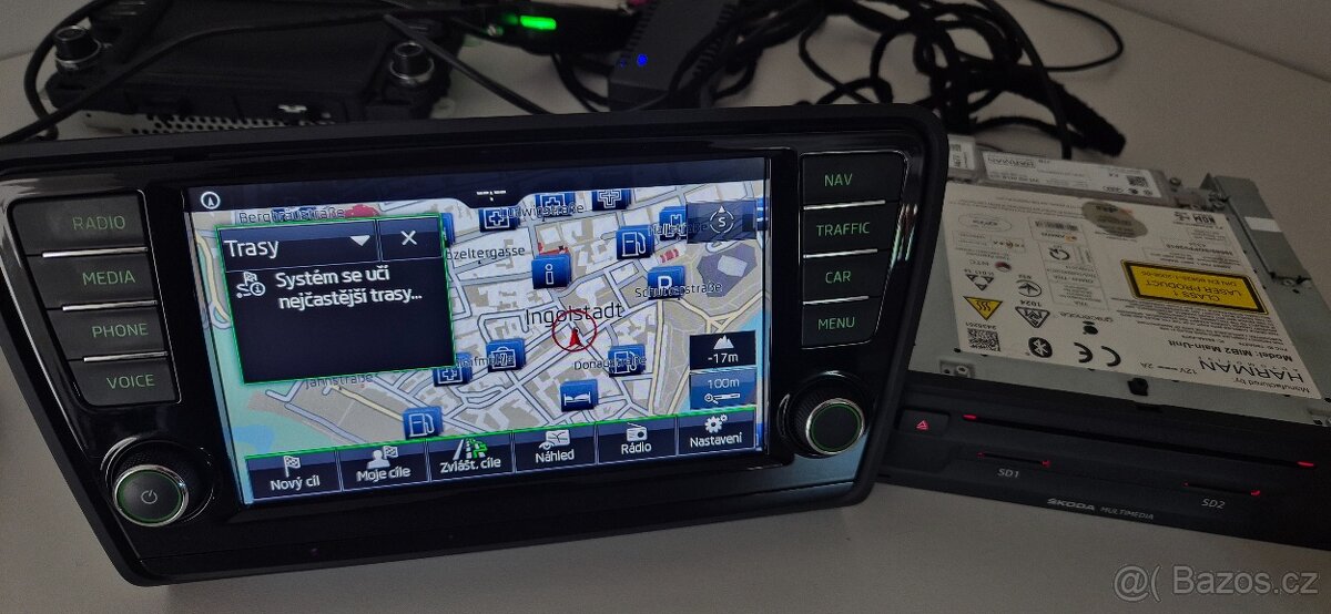 Columbus MIB2 Octavia 3 Apple Carplay, Android Auto