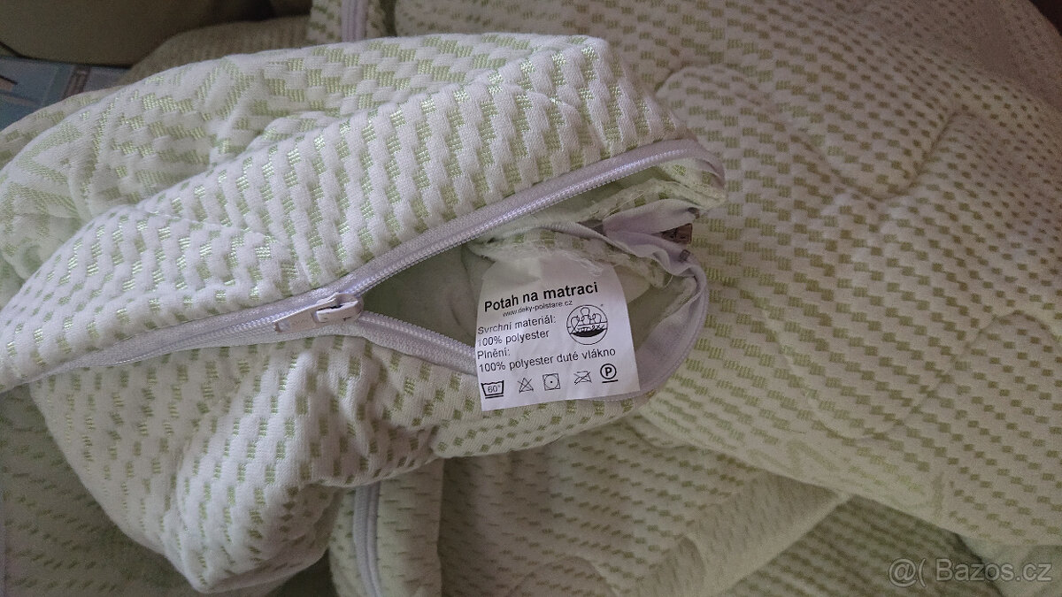 Pružinová matrace 140 x 200, výška cca 16 plus extra potah - 3