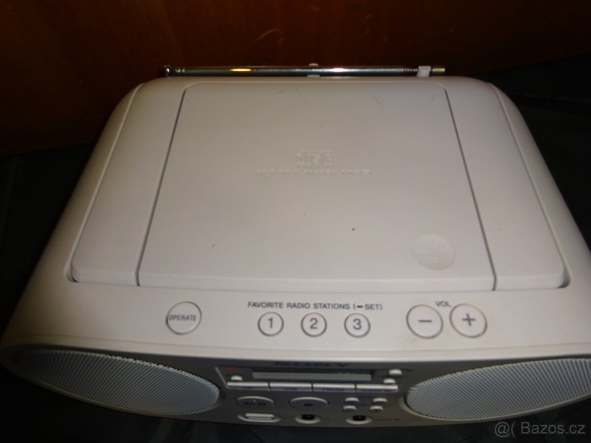 radiomagnetofon/kazeták SONY ZS-PS50 USB - 3