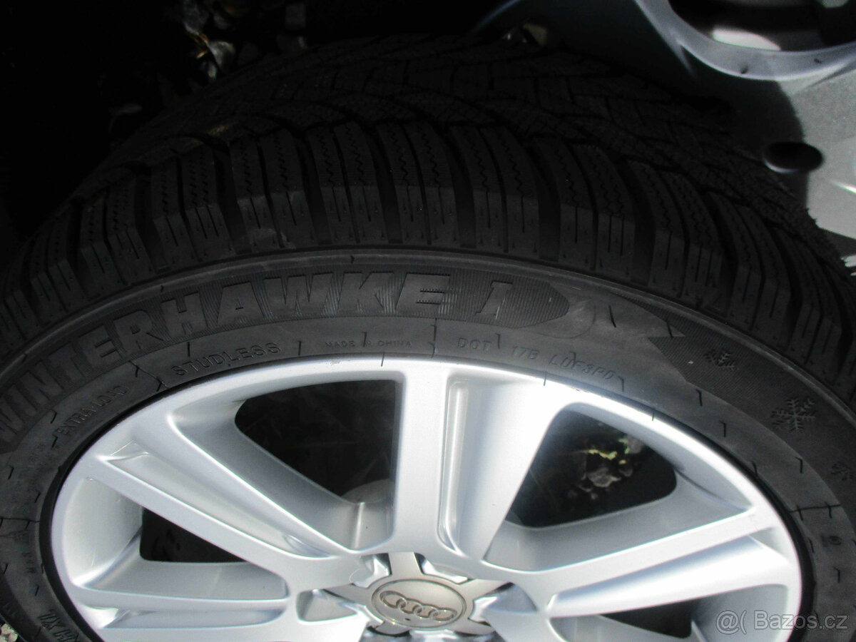 AUDI ALU kola 7,5x17ET45 s pneu 235/45 R17 97H XL - 3
