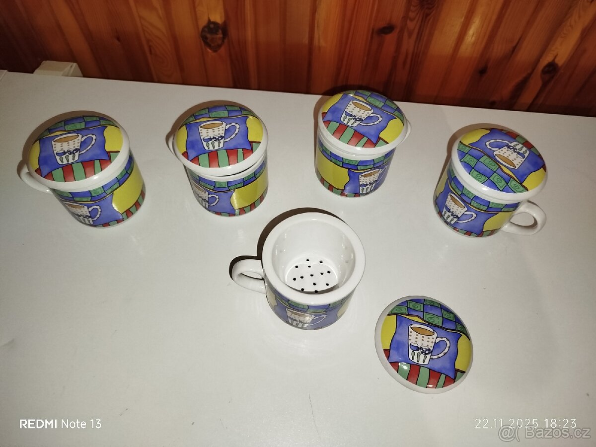 Hrnky na sypaný čaj - 3