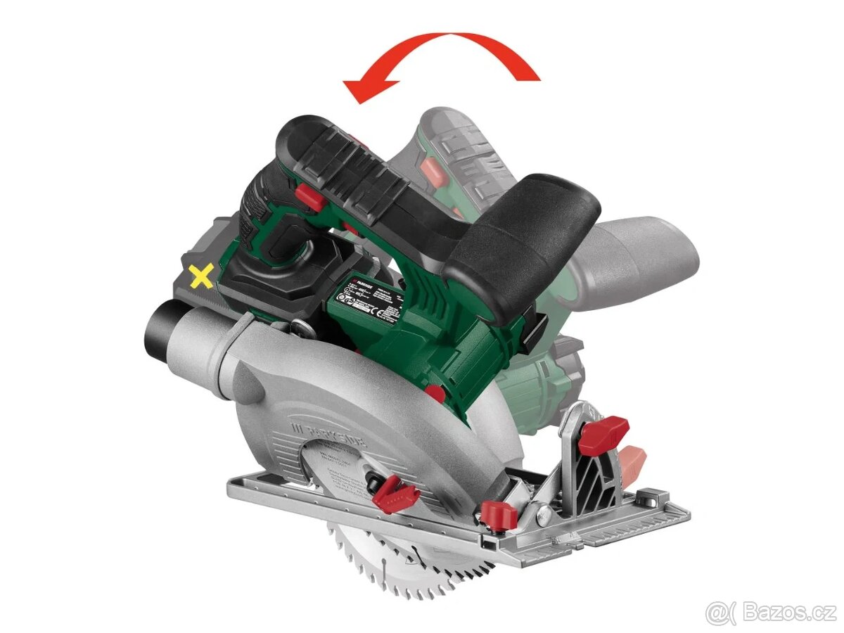 Zcela nová aku Parkside 20V kotoučová pila, kotouč 160 mm - 3