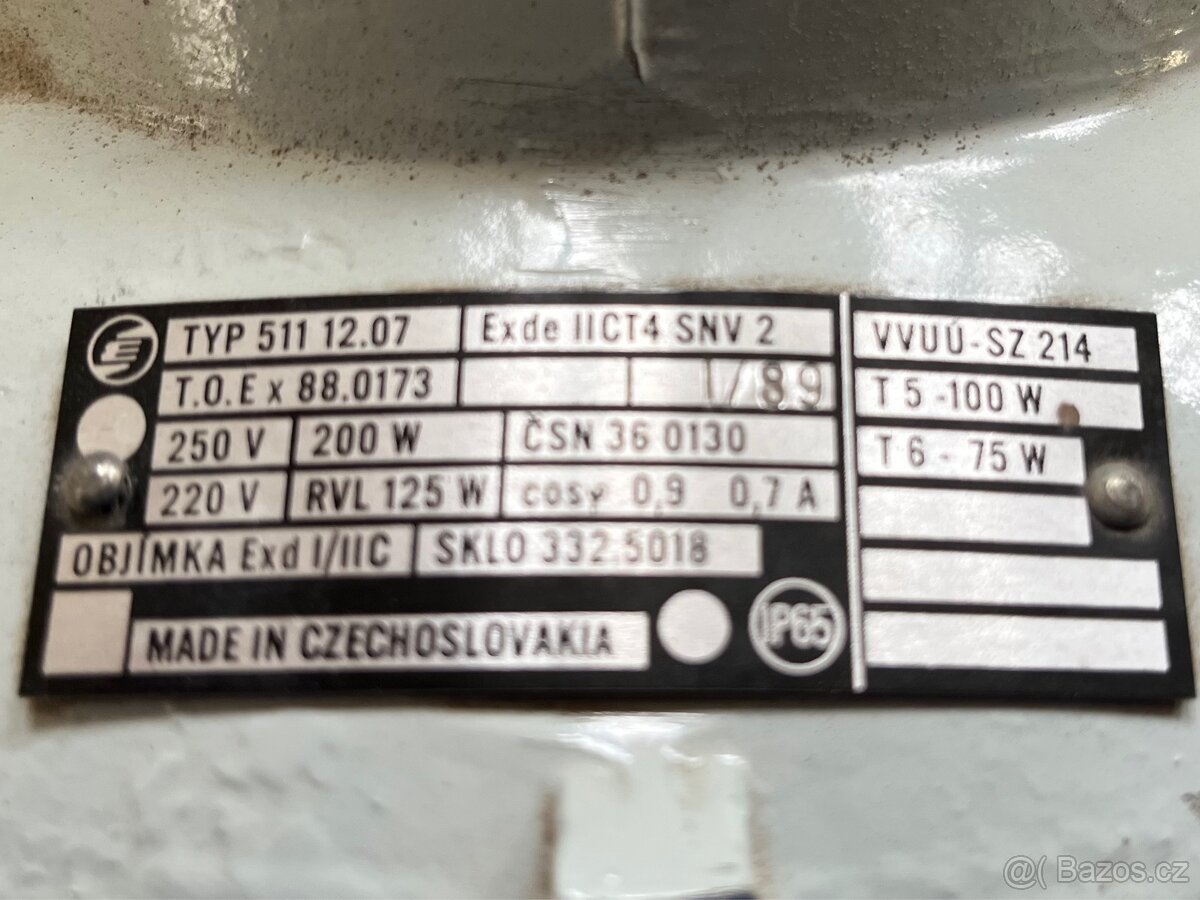 Průmyslové svítidlo Elektrosvit 511 12.07 - 3