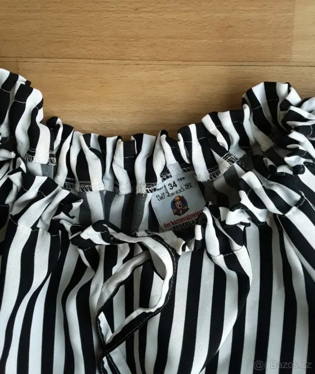 Karnevalový kostým VĚZEŇKYNĚ vel.34 - 3