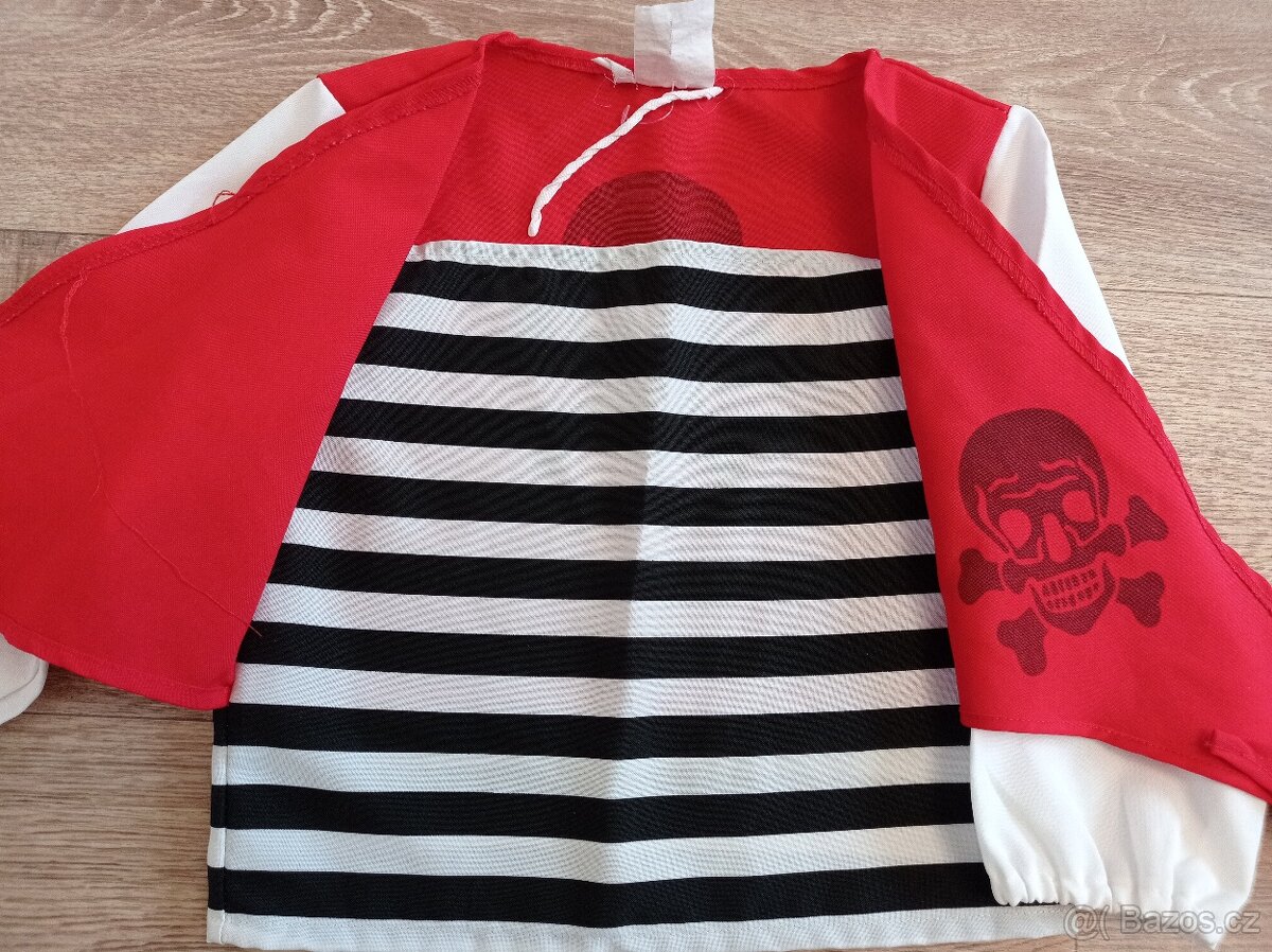 Pirátská košile, vel. 92/98 - 3