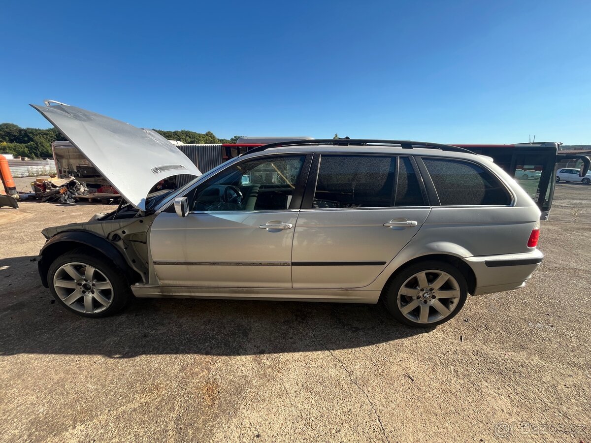 BMW E46 320d 6q díly TitanSilber - 3