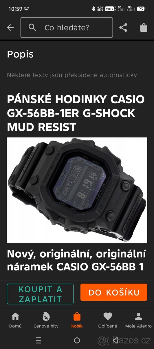 Casio G shock BB king - 3