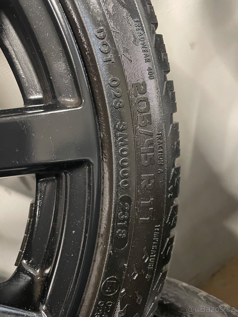 4x100 R17 ET48 + 205/45 R17 - 3