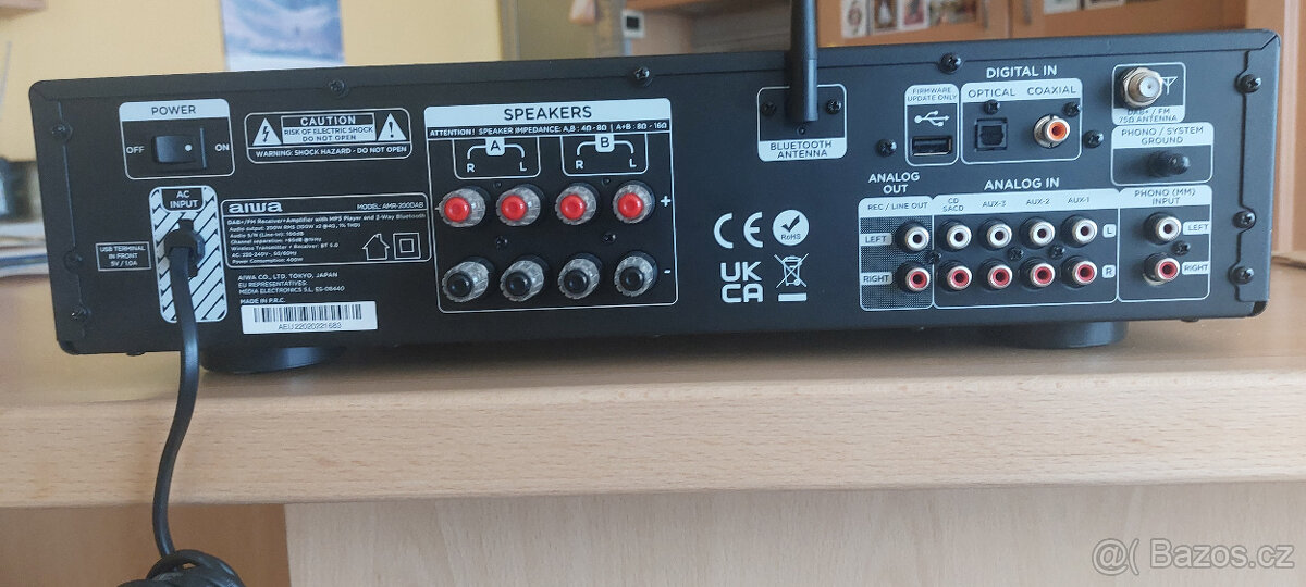 Prodám Receiver AIWA - AMR 200 DAB - 3