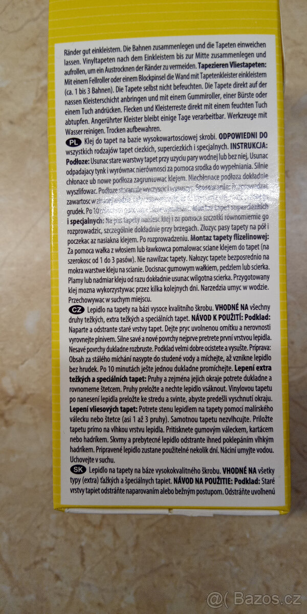 Lepidlo na tapety BIZON 2ks - 3