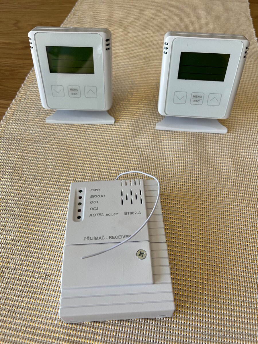 SLEVA Bezdrátový termostat BT730 a přijímač BT002-A - 3
