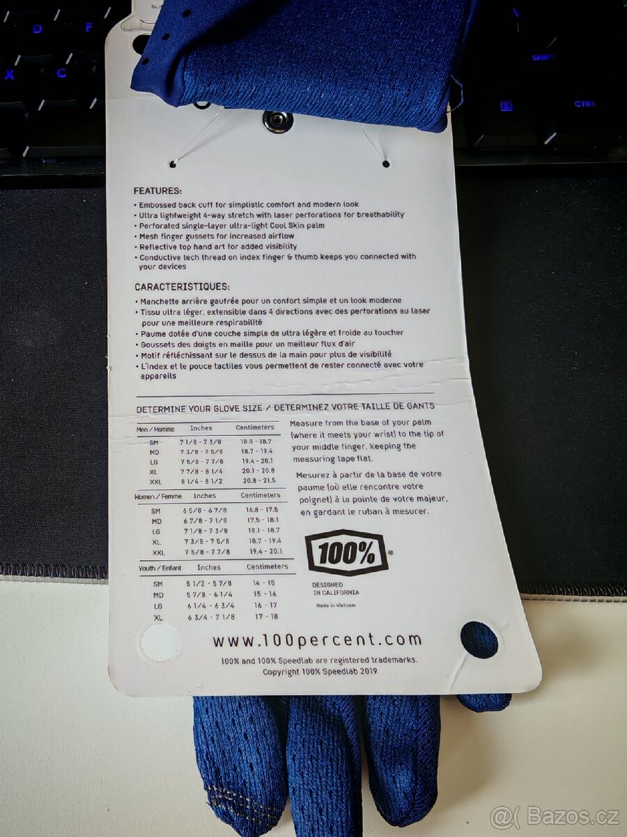 Rukavice 100% Sling - 3