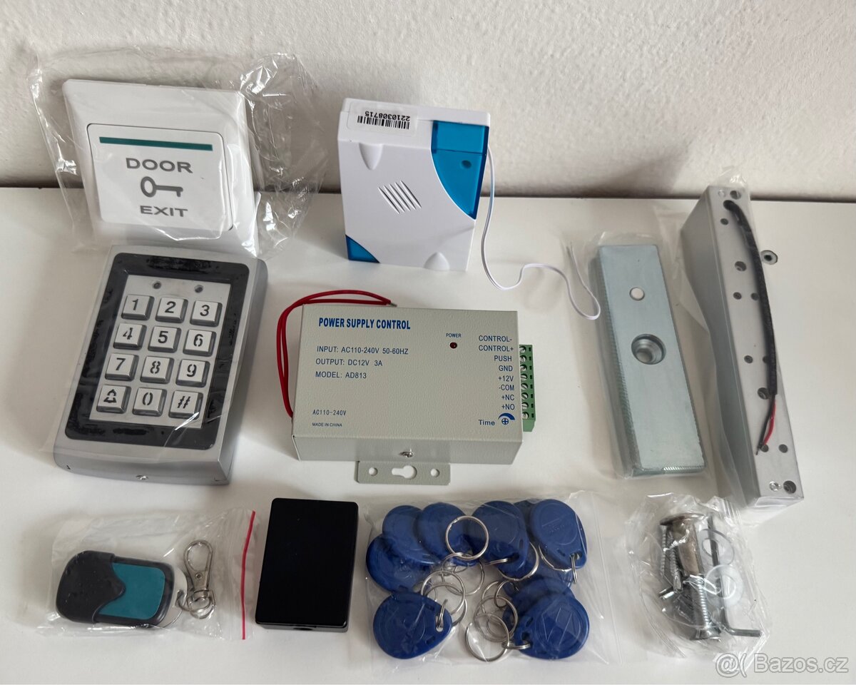 Systém kontroly vstupu – RFID přístupový systém s klávesnicí - 3