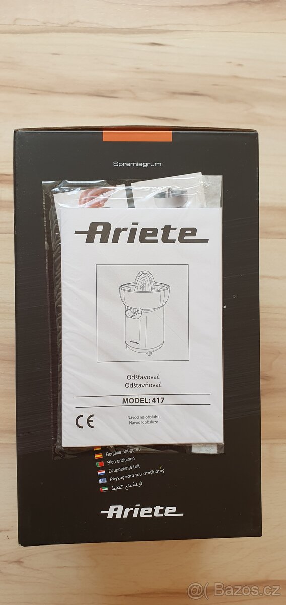 Odšťavňovač na citrusy Ariete 417 - 3