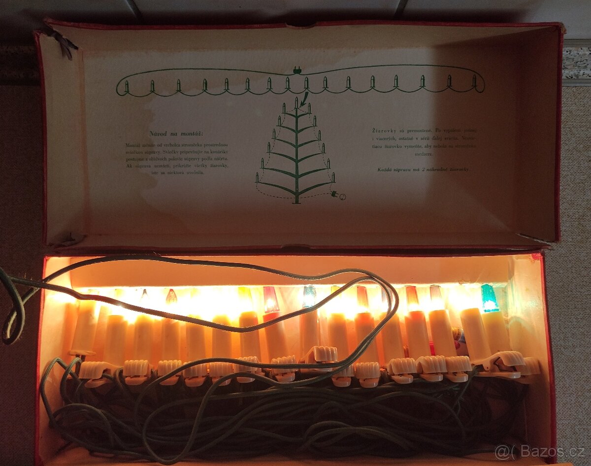 Svíčky na vánoční stromeček. - 3