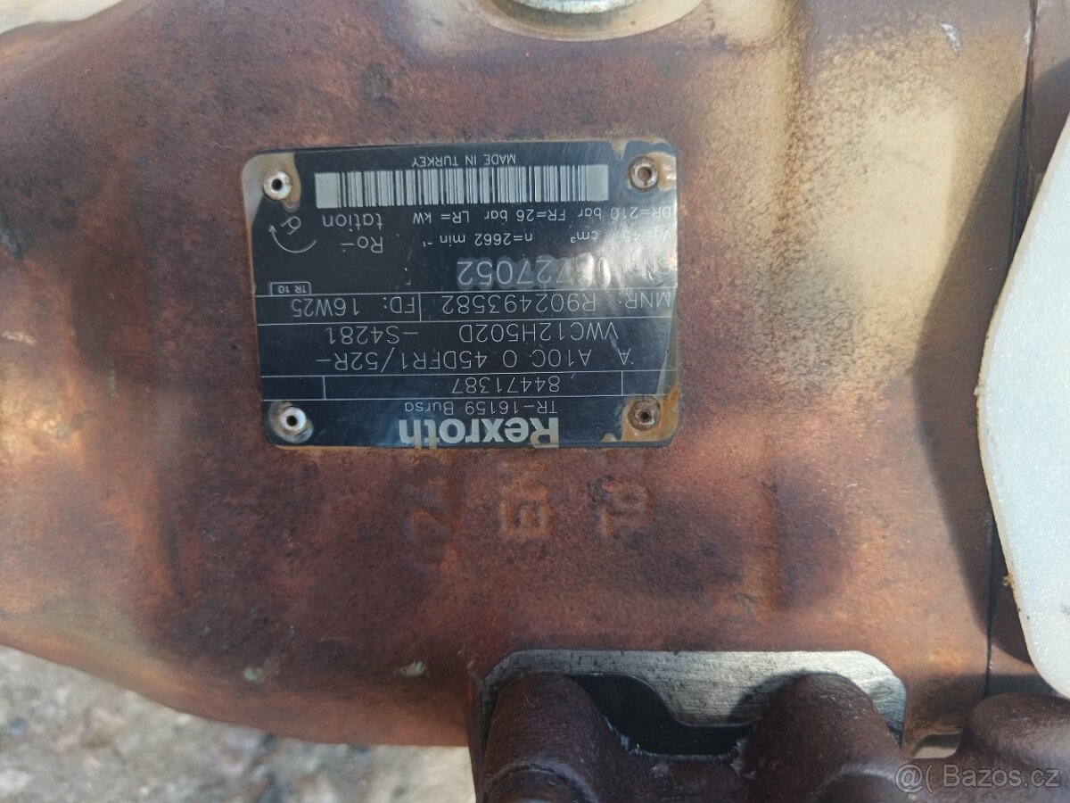 Case Maxxum hydraulické čerpadlo - 3