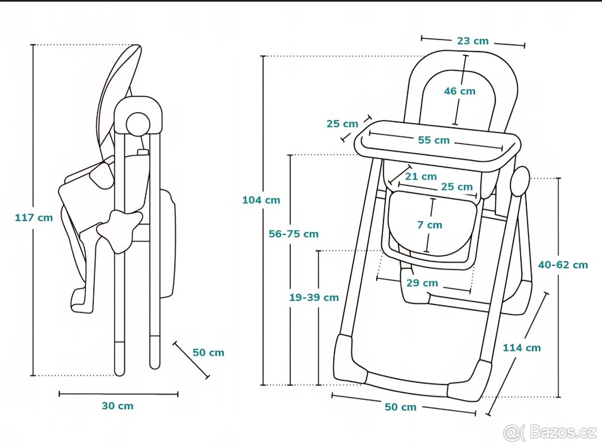 Jídelní židlička LIONELO - 3