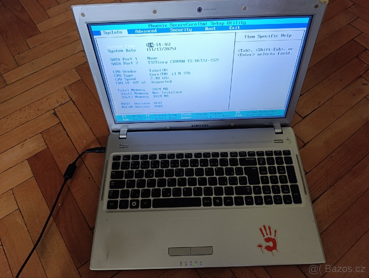 Samsung Q530 – 15,6" displej v • Intel Core i3 m370 - 3