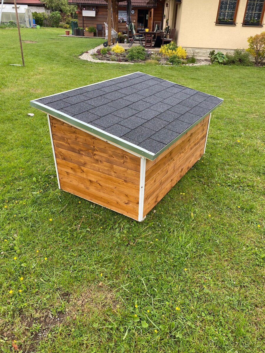 Bouda pro psa, zateplená XL - 3