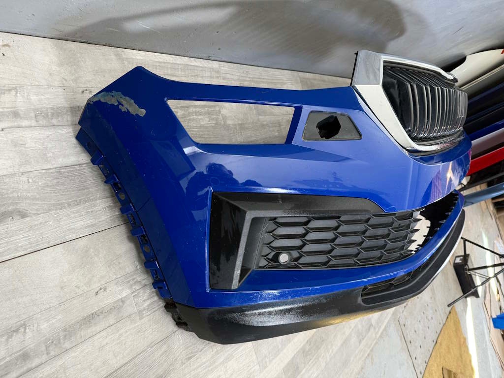 ŠKODA KODIAQ 565 21-24 FACELIFT nárazník+maska OST - 3