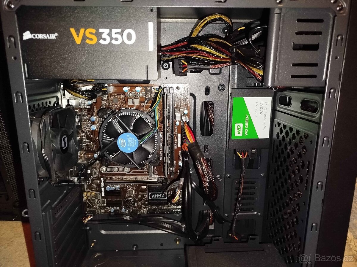 Lehký PC - 8gb ram, Intel i3-7100, SSD - 3