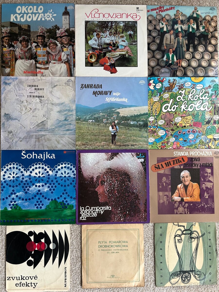 Gramodesky staré LP+SP - 3