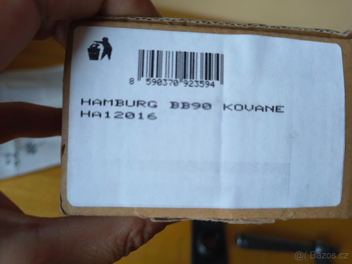 Kovaná klika Hamburg BB 90 - 3