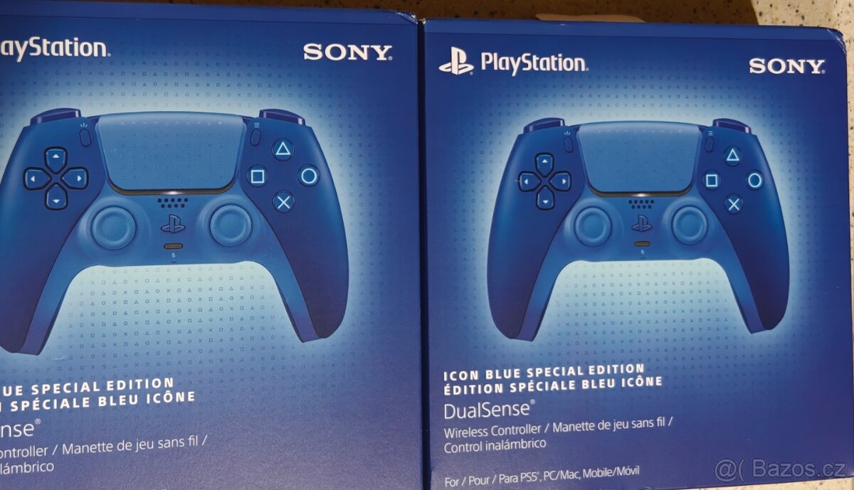PS5 DualSense Icon blue special edition - 3