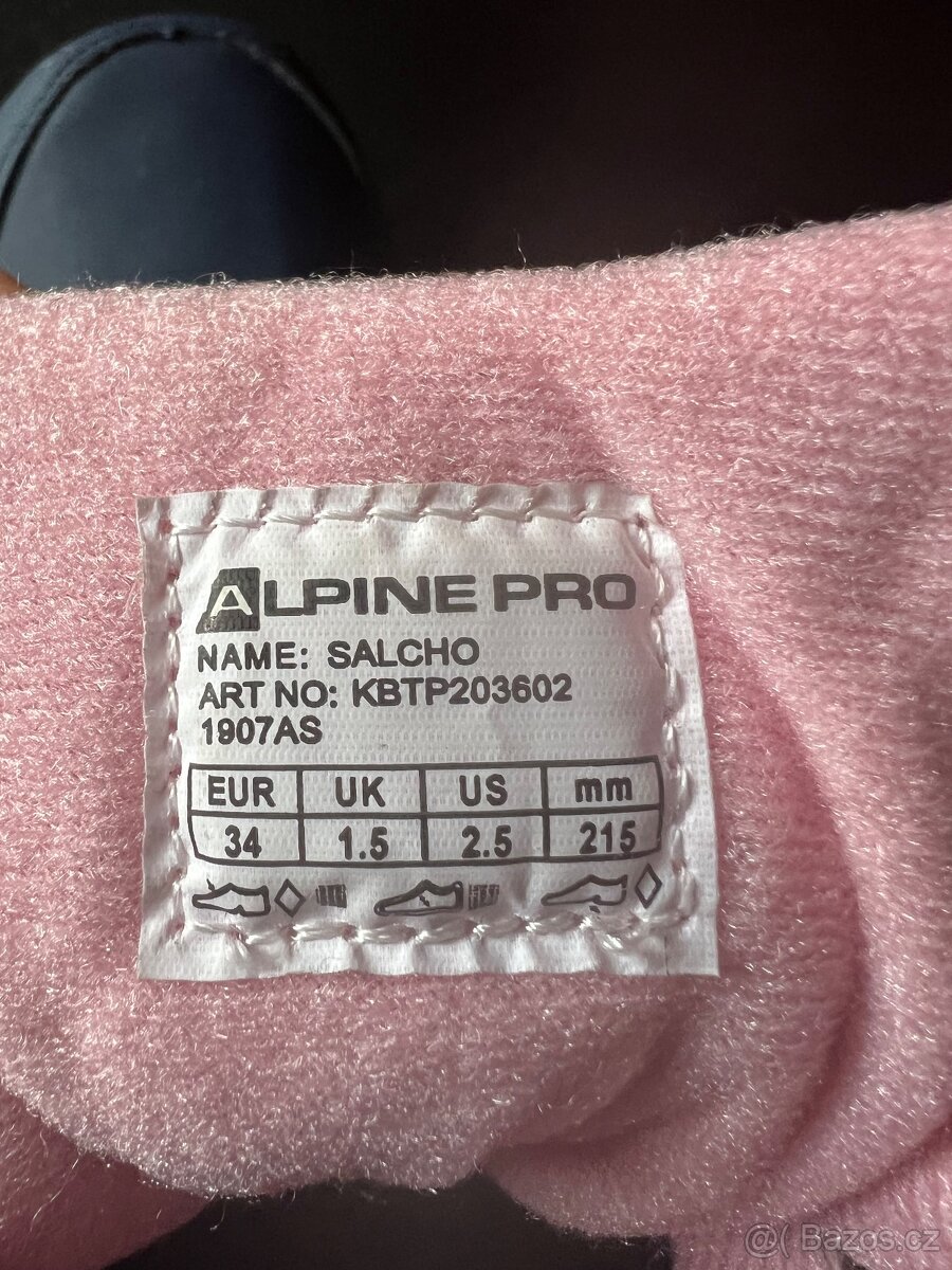 Nové zimní boty Alpine Pro 34 - 3