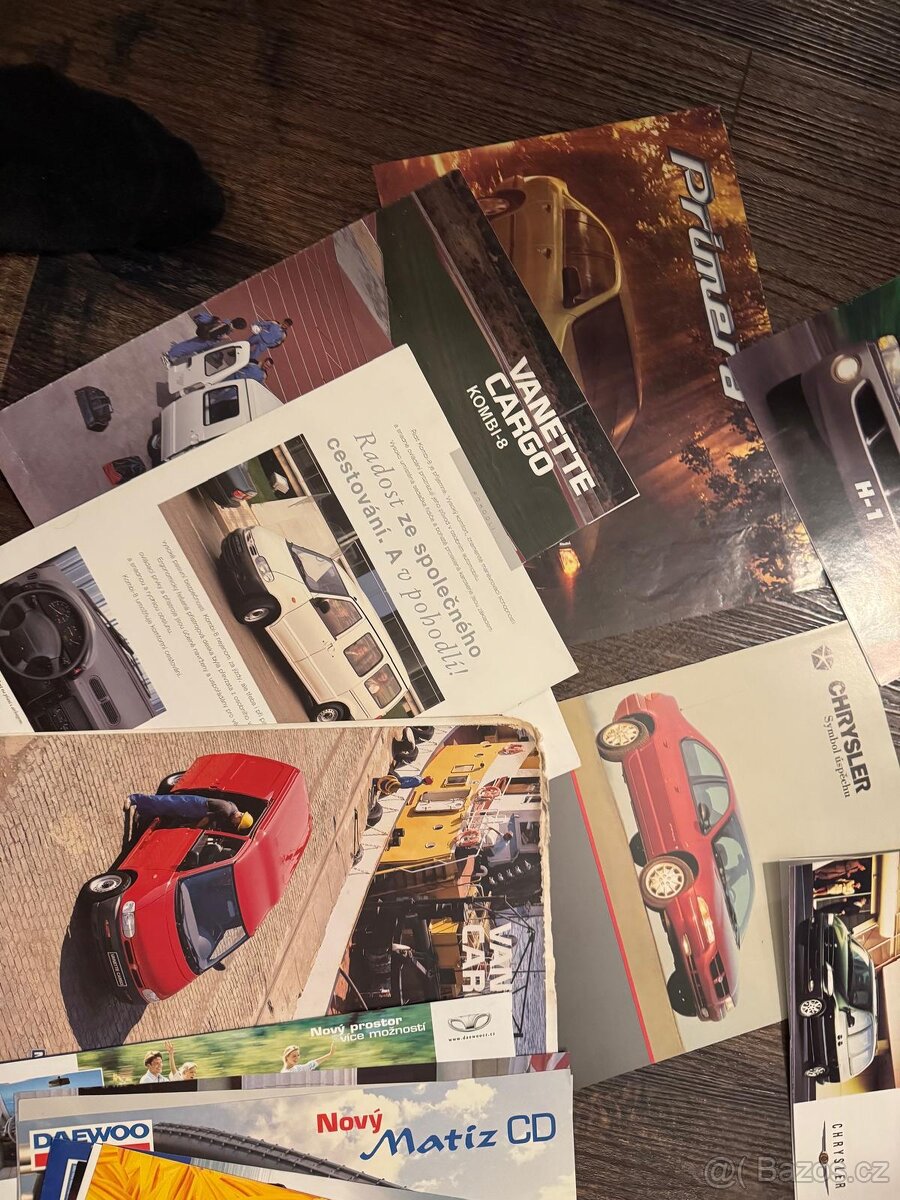 Prospekty automobilové - 3
