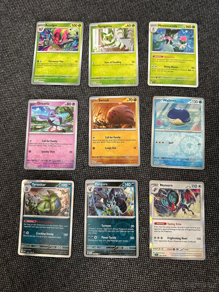 Pokémon kartičky - 3