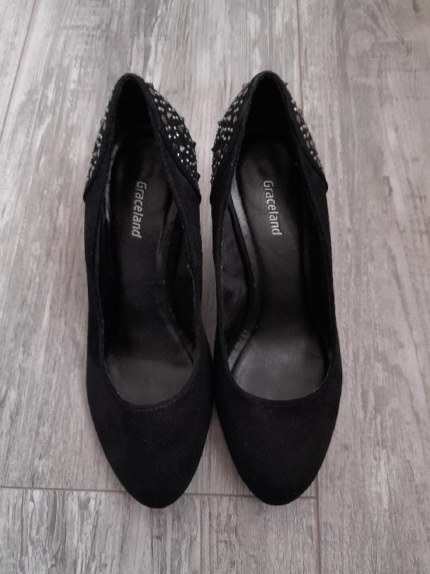 Černé lodičky vel. 36, zn. Graceland - 3