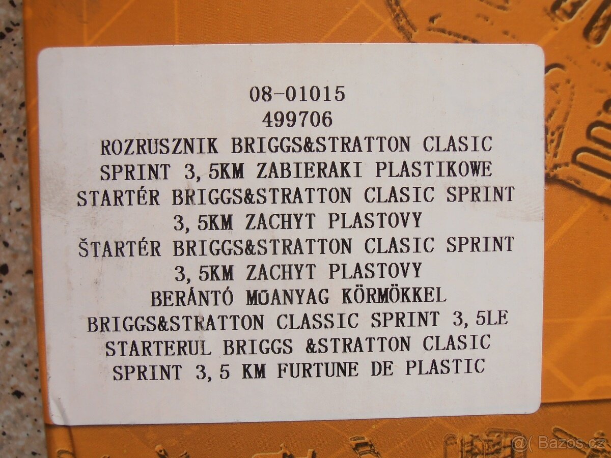 startovací komplet - 3