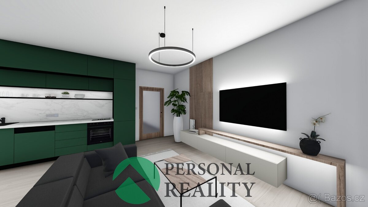 Prodej byty 3+kk, 92 m², zahrádka 215,8 m2, terasa 12,4 m2 - - 3