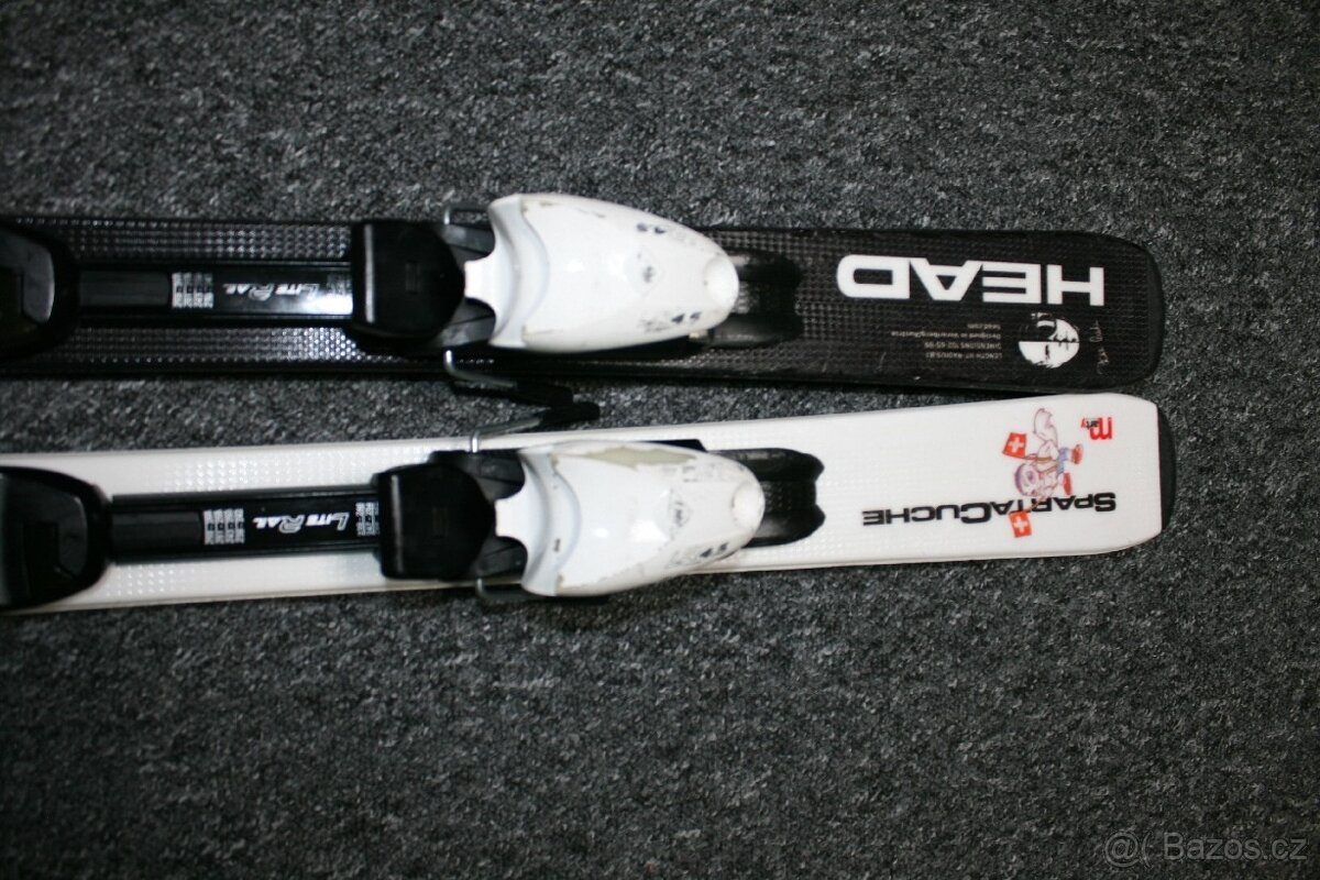 lyže Head 117 cm , lyžaky - 3