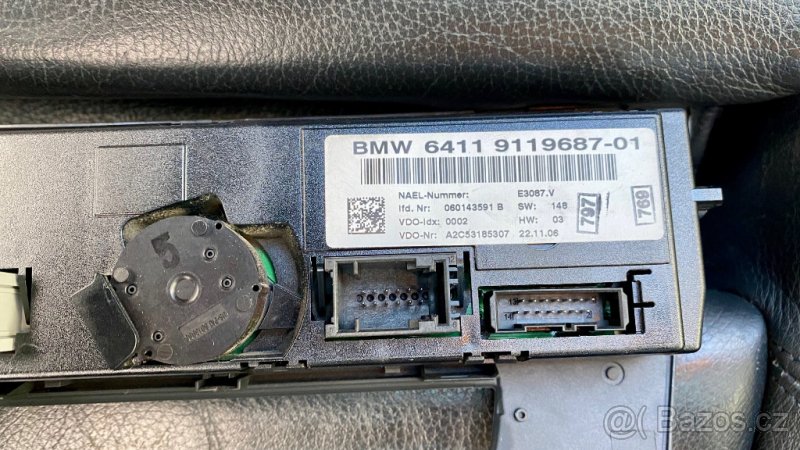 BMW E90 PANEL KLIMATIZACE - 3