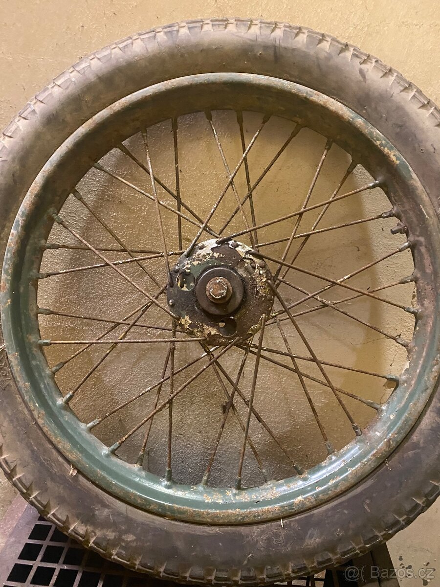 Zadní kolo Jawa duplex - 3