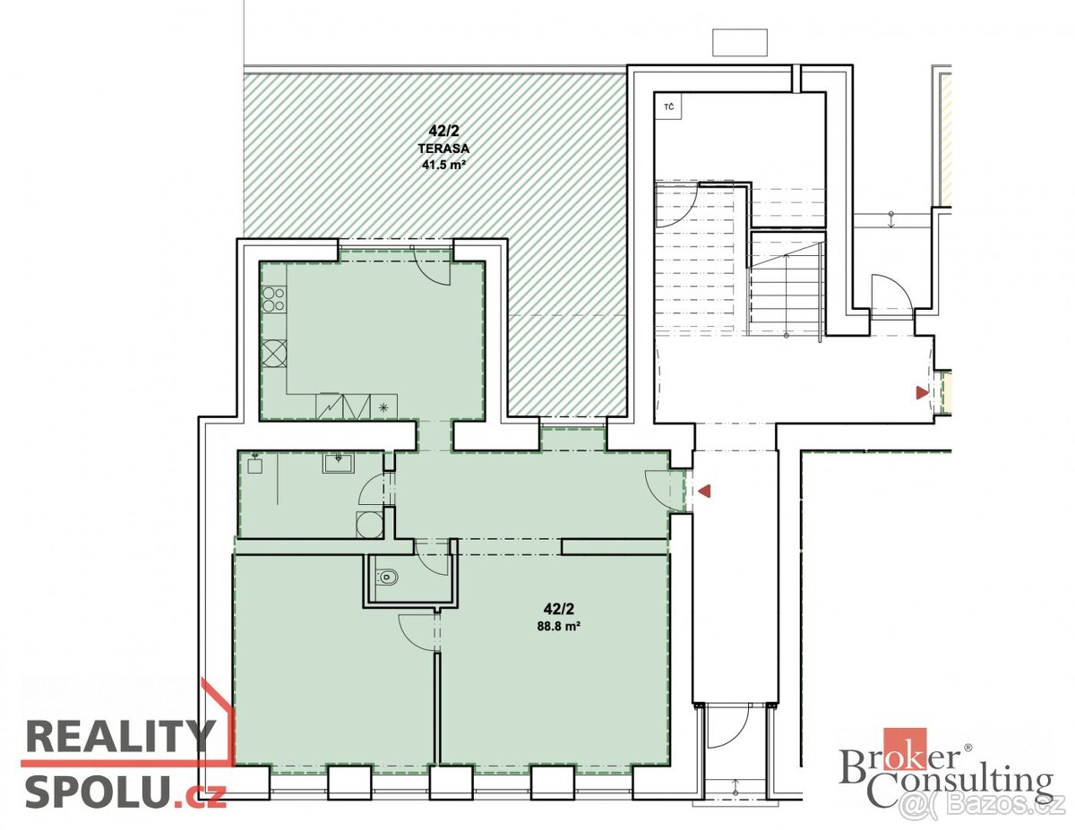 Prodej, byty/2+1, 129.6 m2, Načeratice, 66902 Znojmo, Znojmo - 3