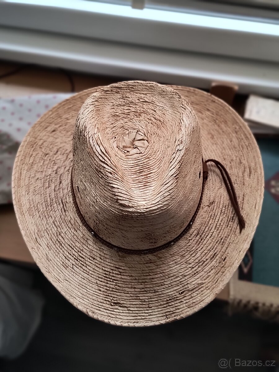 Westernový letní slaměný klobouk Skyler - 3