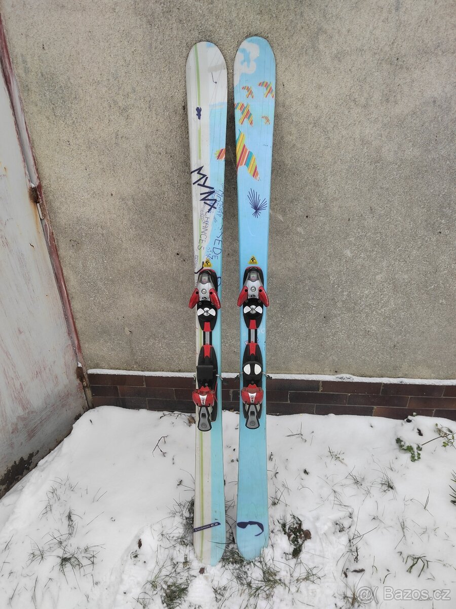 Prodám freeride lyže Salomon 160 cm - 3