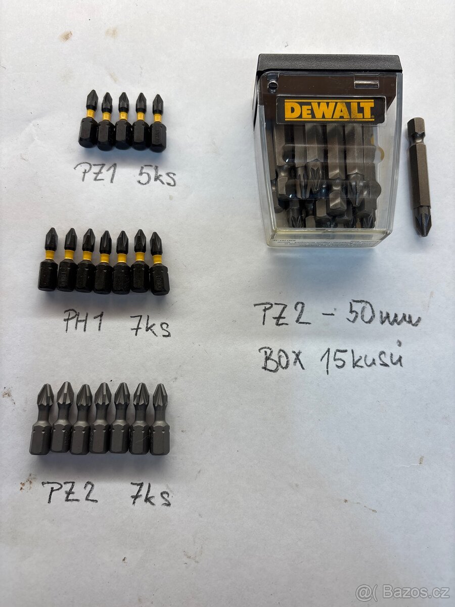 Bity Dewalt naradi - 3