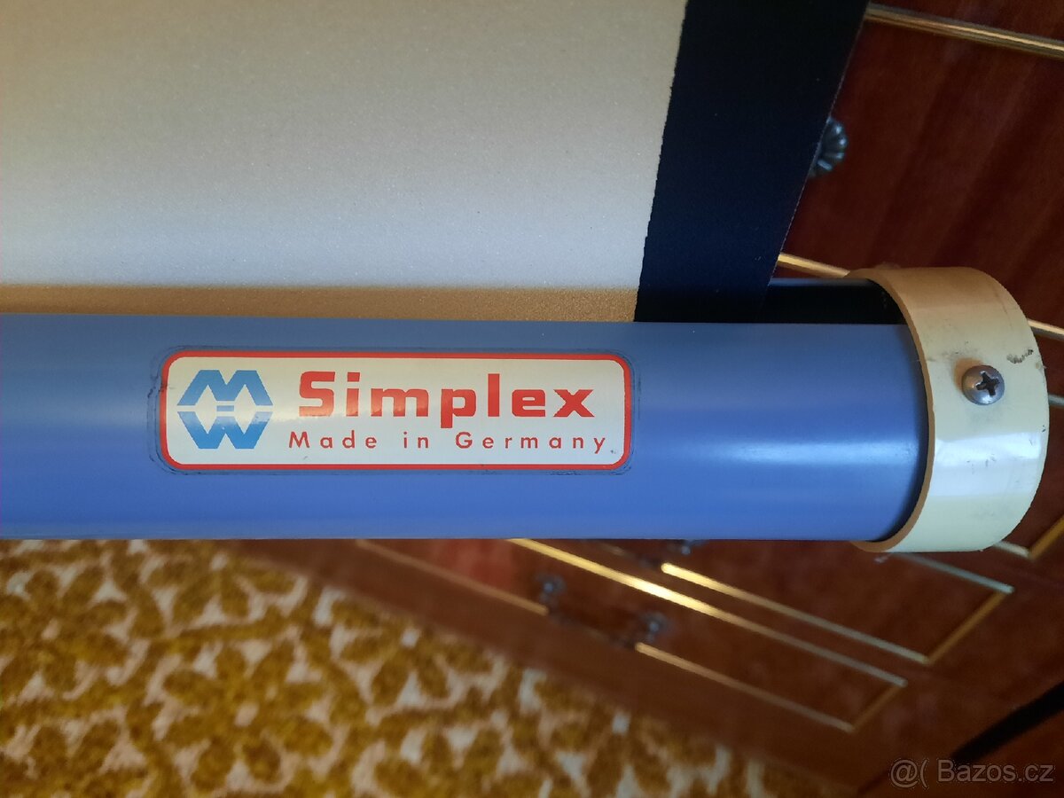 Promítací plátno Simplex 123/123cm Nové - 3