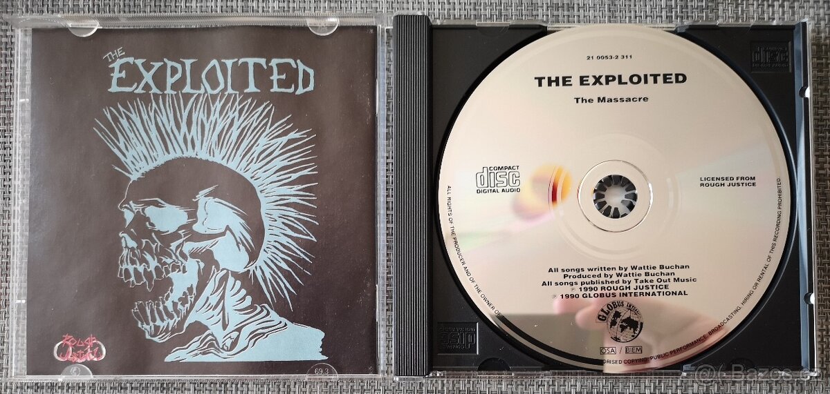 CD "THE EXPLOITED - THE MASSACRE" - 3