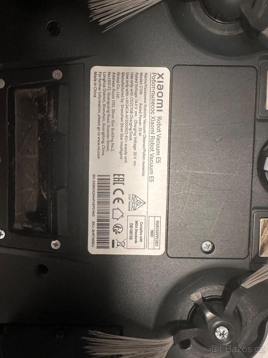 Robotický vysavač Xiaomi Robot Vacuum E5 - 3